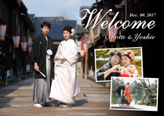 特別キャンペーン3月31日までに撮影の方全員にＡ3版ウェルカムボードプレゼント！