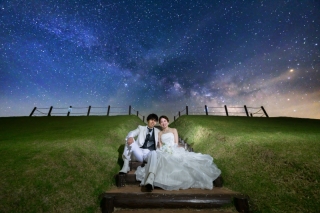 星空ウエディング(天の川)の撮影は日程が決まっています。早めにチェック!