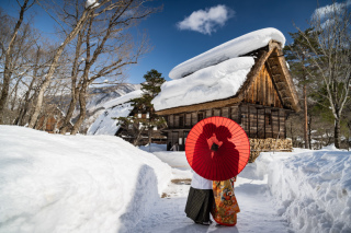 2月おすすめプラン　雪の白川郷ロケーション撮影プラン165,000円！