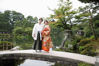 ゴールデンウィークは新緑の兼六園でロケーション撮影はいかが？