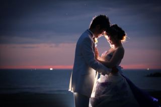 金沢の海ロケ撮影