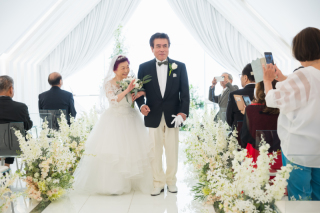 本日の「新婚さんいらっしゃい」出演の75歳カップルのフォト婚は当社で撮影！