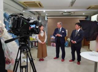 金沢で注目のウェディングフォトのお店として地元の石川TVより取材を受けました!
