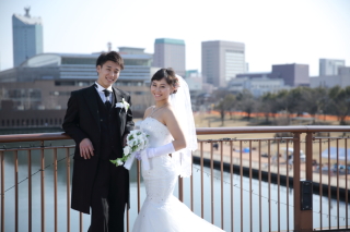 富山市内着付けスタートの富山城址公園や環水公園での撮影プランも可能!アート工房