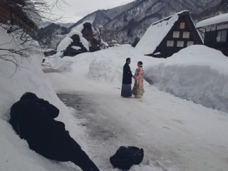 白川郷撮影。今年は3月は十分雪あります！飛騨高山で朝集合して白川郷で撮影も可能に