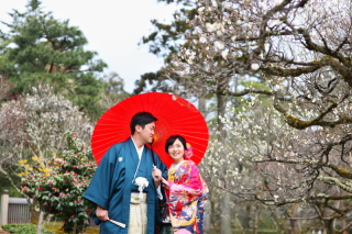 まん延防止延長で披露宴を諦めた方へ。3月和装兼六園ロケ＋洋装チャペルロケプラン