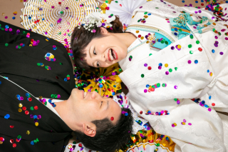 スタジオ撮影プランでいろいろ撮影