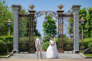 洋装　新撮影スポットのご紹介！姉妹都市公園での撮影はいかがですか！