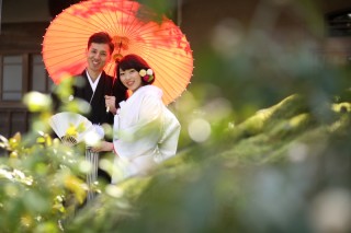 金沢邸園ロケ撮影88,000円　平日なら白無垢追加20,000円！