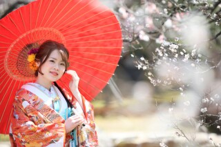 兼六園の梅林見ごろは2月下旬～３月中旬！素敵な梅林での撮影はいかがですか？