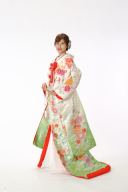 夏ロケに似合う爽やかな打掛新入荷！！この夏の和装ロケ撮影にお薦めの色打掛！