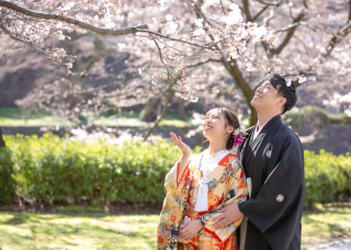 金沢で桜ロケーション撮影 、今が予約時期。連日お問い合わせ有！！