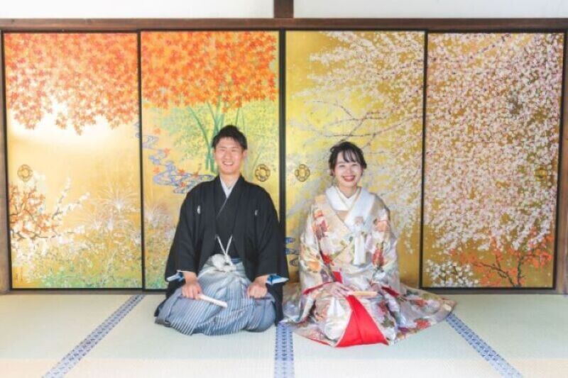 伝統ある寺院でのロケーションフォト【圓光寺】