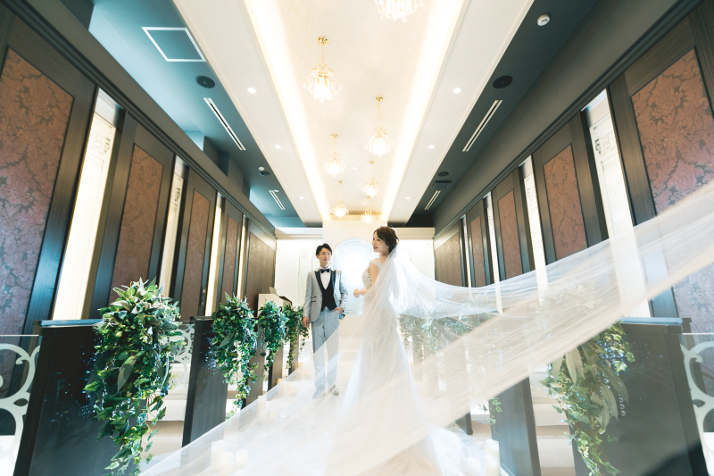 結婚式当日のような感動のチャペルフォト