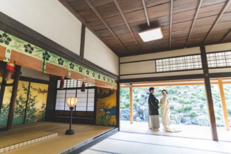 伝統ある寺院でのロケーションフォト【智積院】