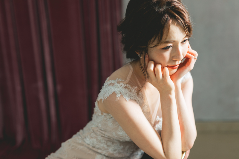 ソロウエディング対応可！韓国フォトらしい憧れ花嫁さまのソロ写真がたくさん♪