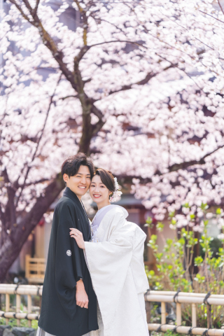 【3/1~4/10撮影限定】New 桜キャンペーン《和装洋装2着プラン》