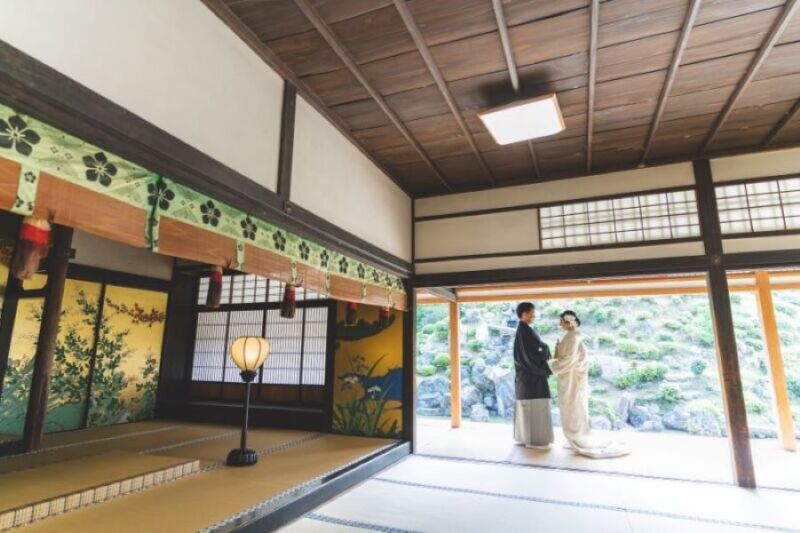 伝統ある寺院でのロケーションフォト【智積院】