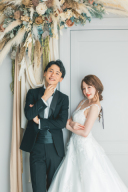 スタジオリシアンのフォトスポット【パンパスグラスの扉】