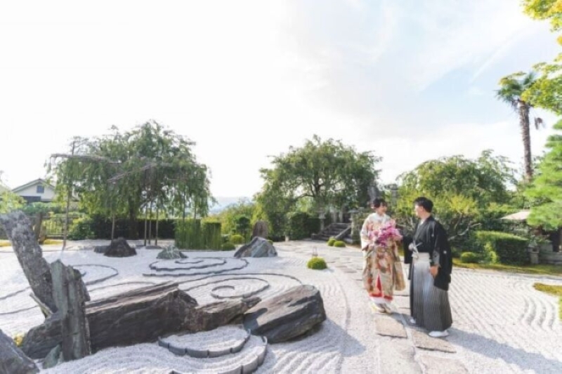 伝統ある寺院でのロケーションフォト【圓光寺】