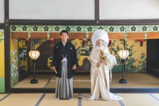 伝統ある寺院でのロケーションフォト【智積院】