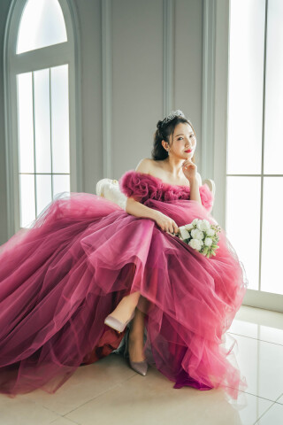 大人気新作カラードレス【ペルシアン】