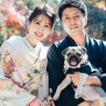 ペットと一緒にウェディングフォト