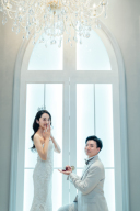 結婚式当日のような感動のチャペルフォト