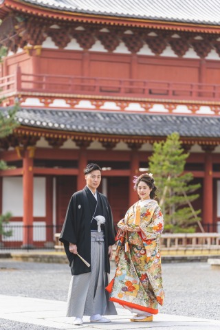 モミジのお着物　色打掛【楓花】