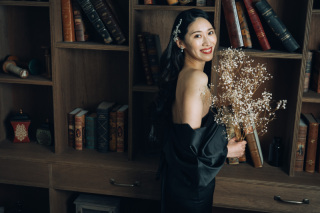 スタジオリシアンのフォトスポット【本棚】