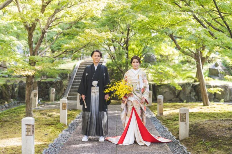 京都で叶えるロケーションフォト　～情緒あふれる写真が人気の日本庭園～
