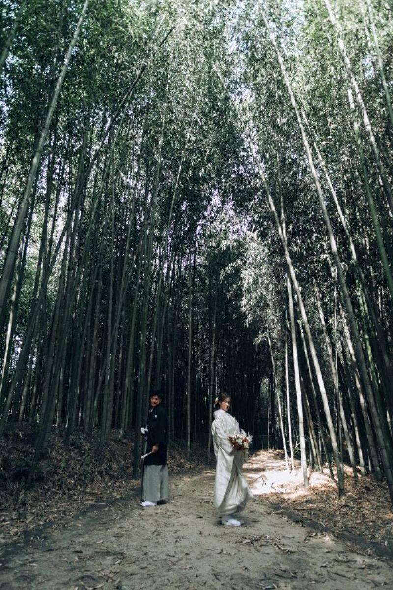 伝統ある寺院でロケーションフォト【大覚寺】