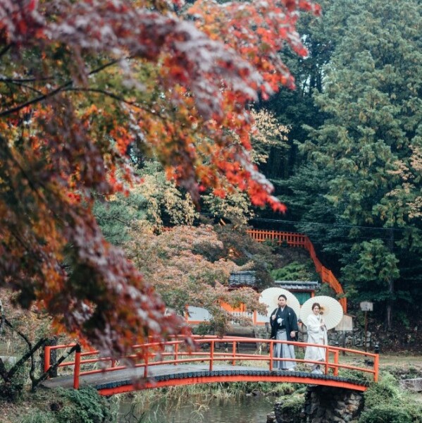 情緒あふれる写真が人気の日本庭園