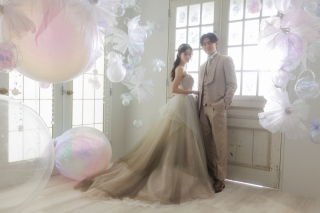 カラードレスも気になる♡