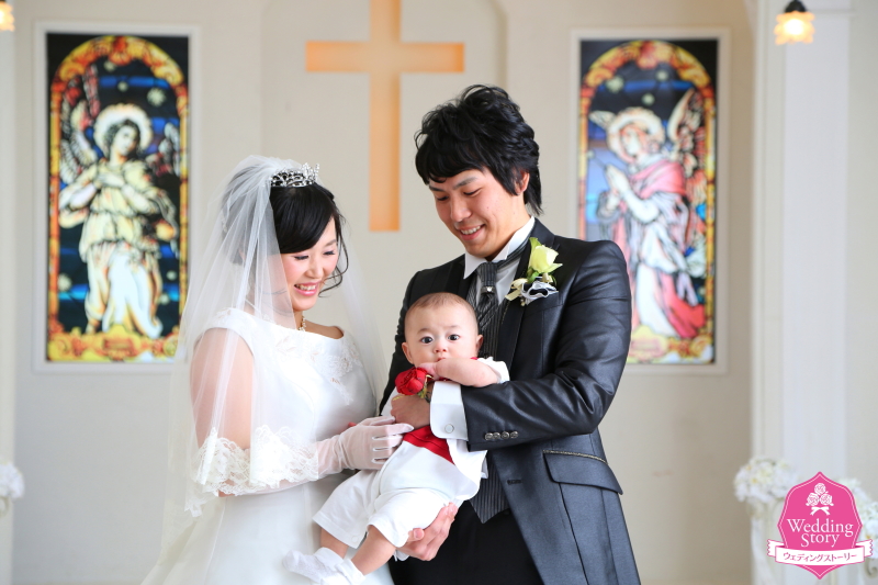 赤ちゃんと一緒に ファミリープラン 公開日 17年2月16日 Wedding Story 幕張本店 千葉県でフォトウェディング 探すならphotorait