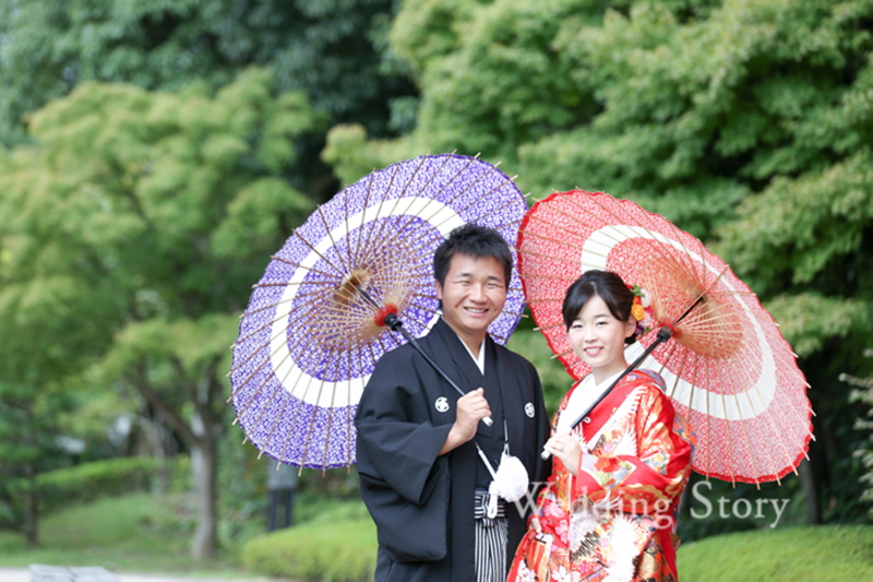 結婚式の前撮りで