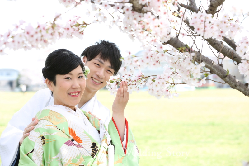 季節の花と