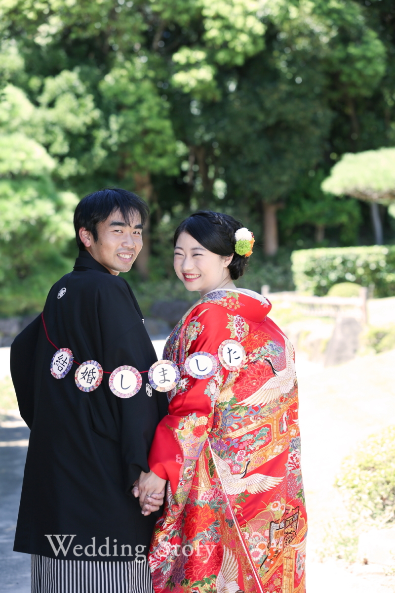 笑顔が素敵なお嫁様