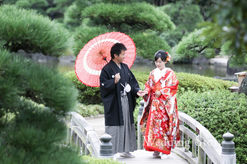 結婚式の前撮りで