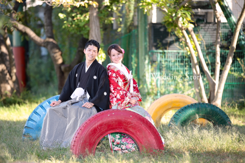 母校で婚礼撮影!