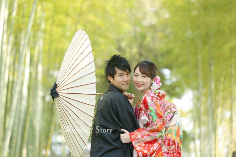お花に囲まれて!