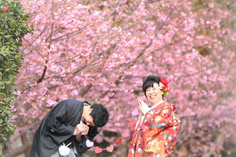 ☝春を先取り！！～河津桜ロケのすすめ～