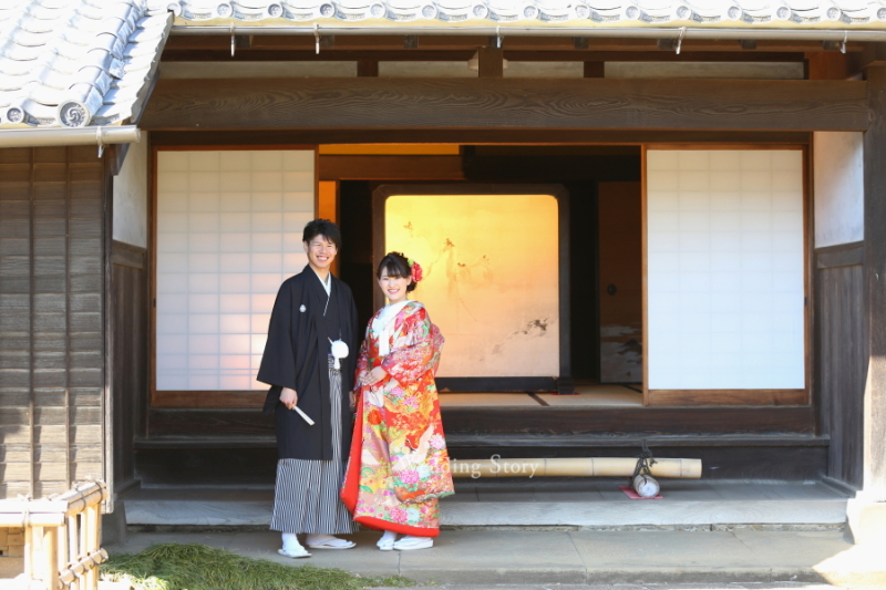 「旧吉田家住宅歴史公園」にて!