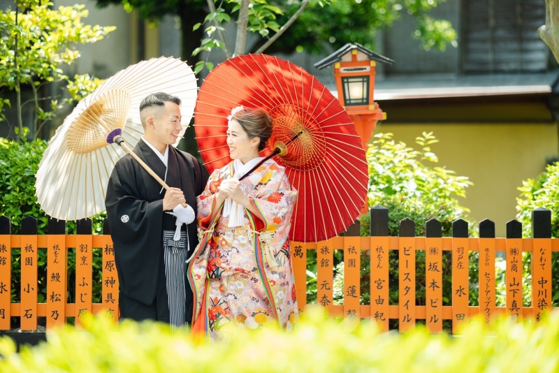 夏のフォトウェディング