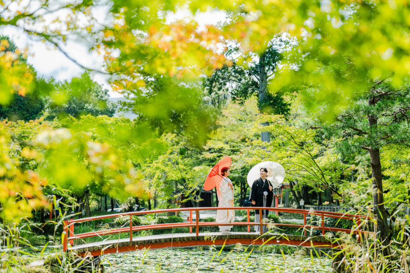紅葉色づく時
