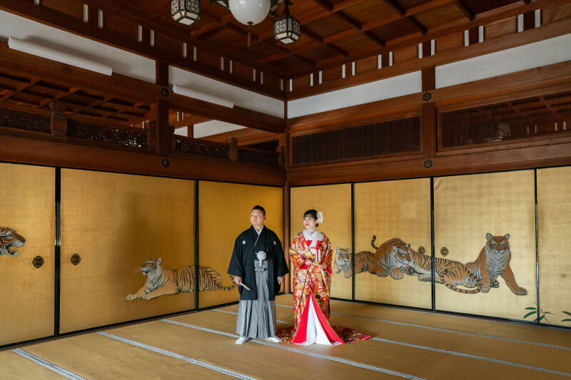 金戒光明寺で和装前撮り