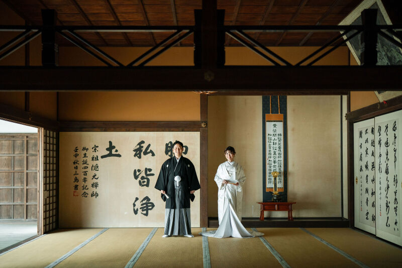 冬も素敵なロケーション「萬福寺」