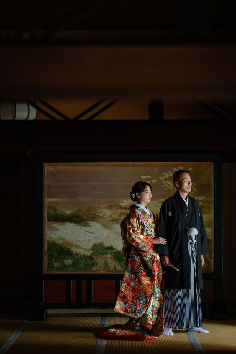 洋装&和装を1日で撮影