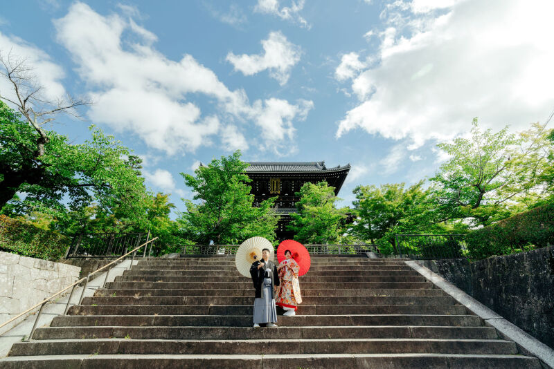 金戒光明寺での撮影