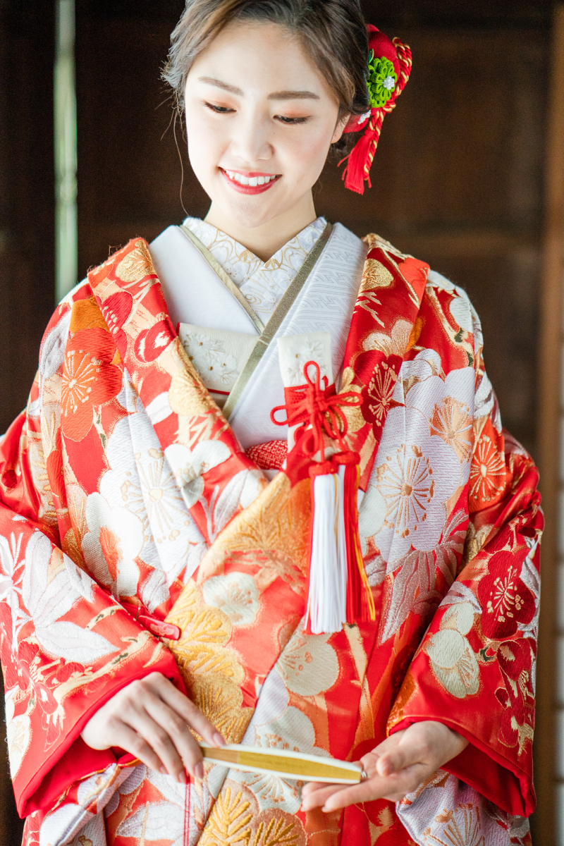 新しい衣装の着姿